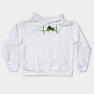 Tractor Heart Kids Hoodie